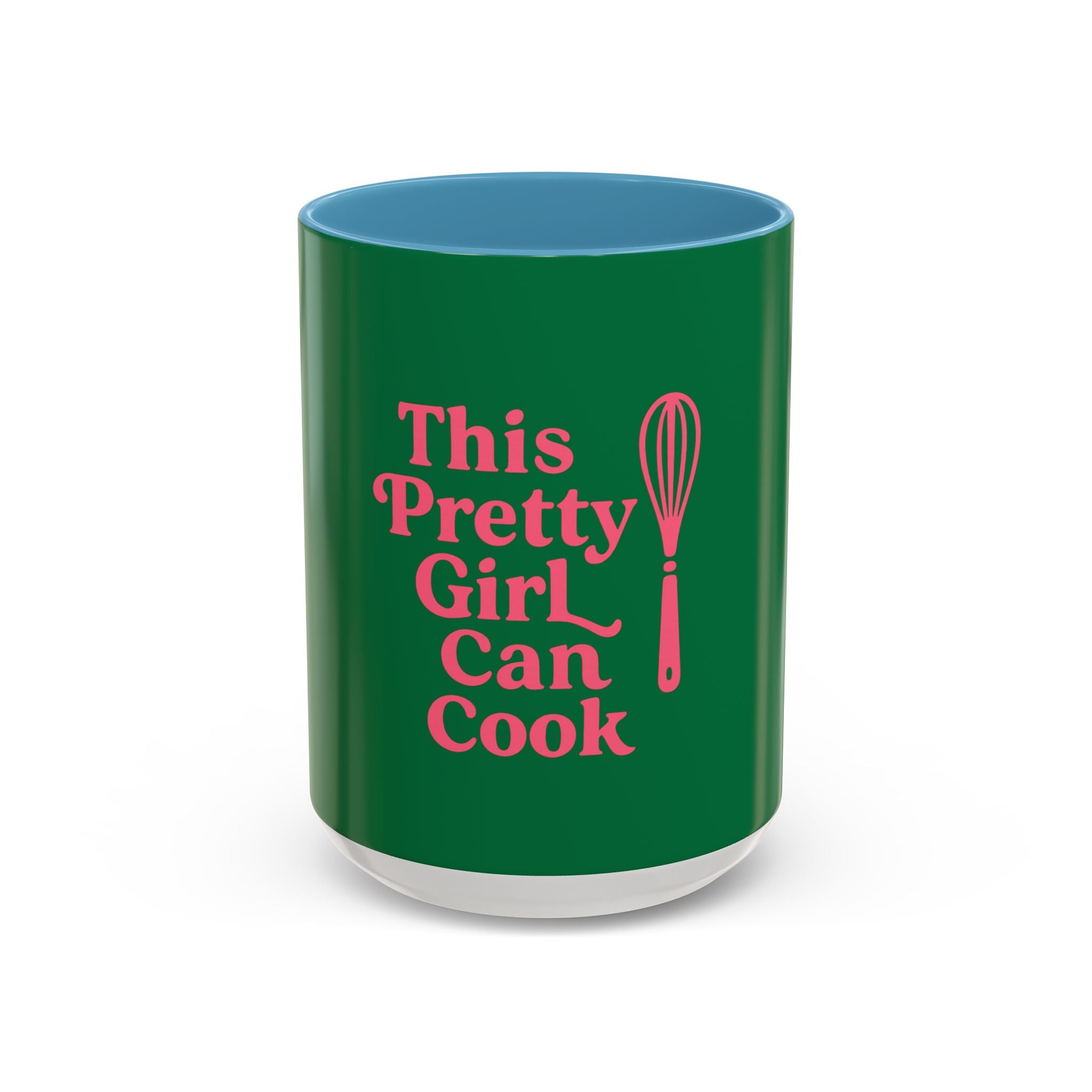 Coffee Mug - "This Pretty Girl Can Cook" Accent Kitchen Gift