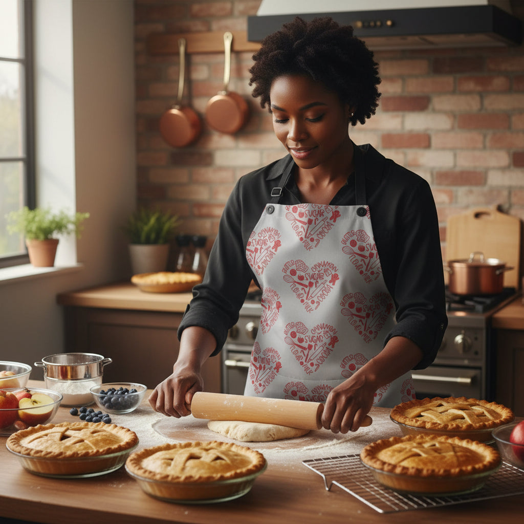 Heart of Christmas Apron