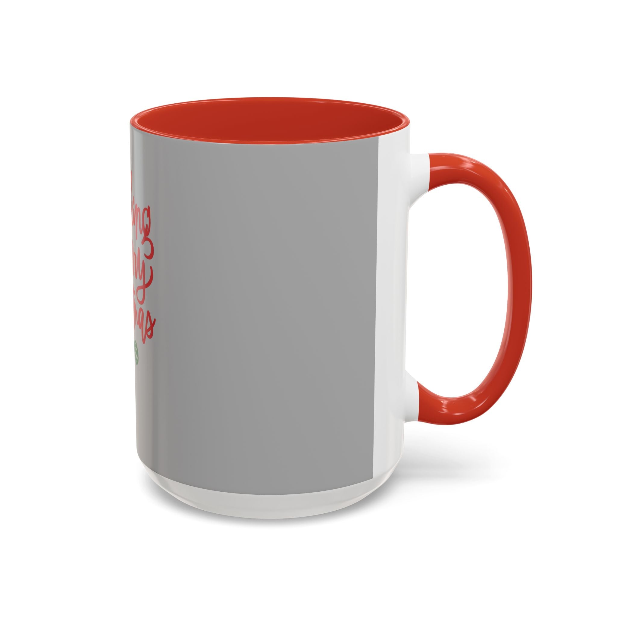 Whisking You a Merry Christmas Accent Coffee Mug — Holiday Baking Kitchen Gift (11/15oz)