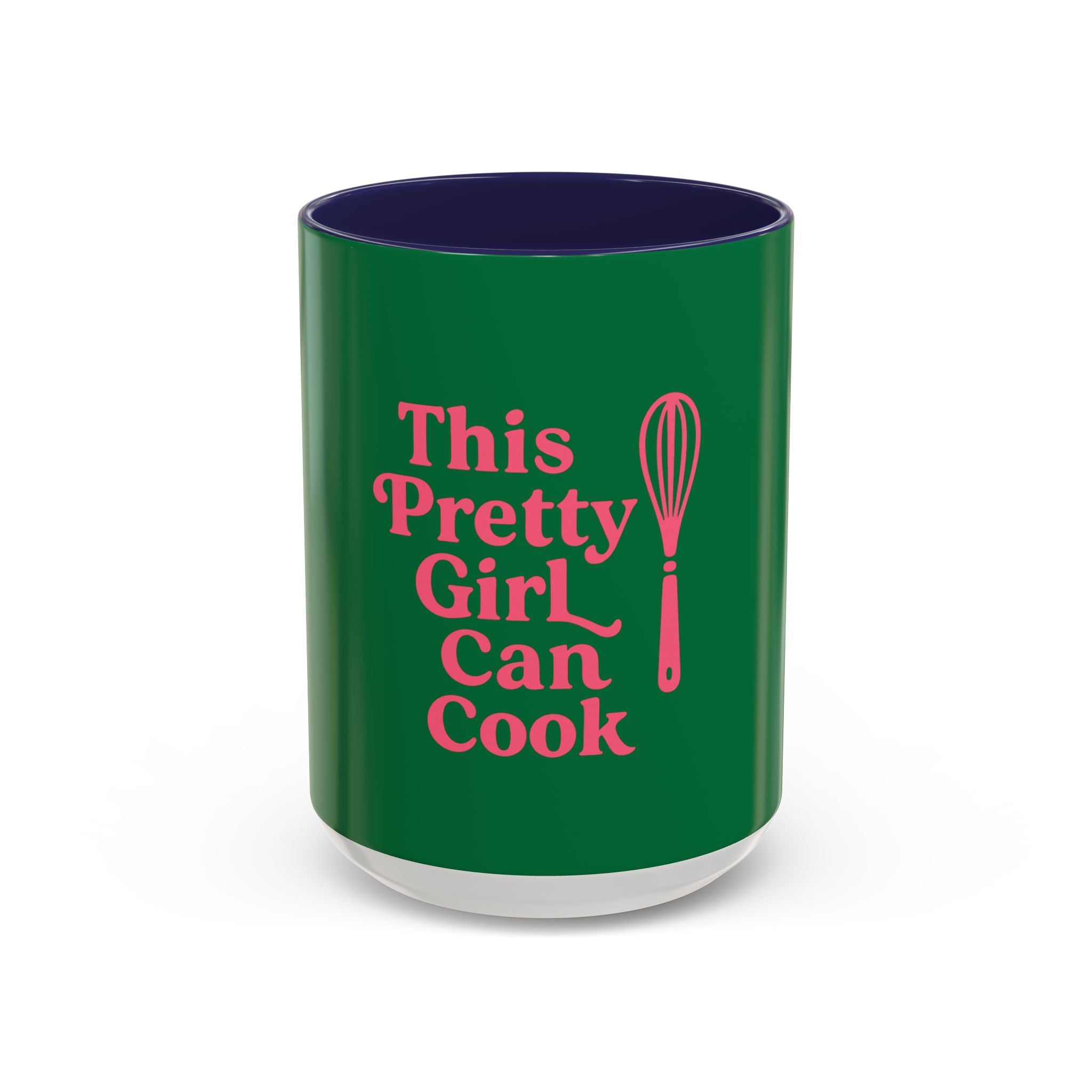 Coffee Mug - "This Pretty Girl Can Cook" Accent Kitchen Gift