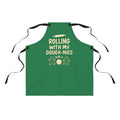 Apron - "Rolling With My Dough-mies" Baking Apron for Cookie Lovers