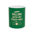 Rolling With My Dough-mies Mug — Funny Holiday Baking Coffee Cup (11oz & 15oz)